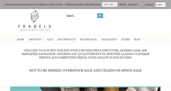 Desktop Screenshot of frabels.com